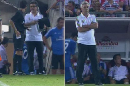 厄齐尔直接走进了更衣室