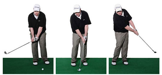 中距离切球技巧