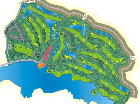 南京龙山湖高尔夫度假村规划