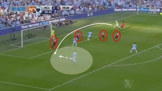 图15 纳瓦斯传中，纳斯里后点包抄