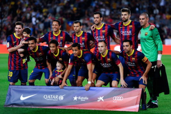 巴萨首发中多了两位“萌货”