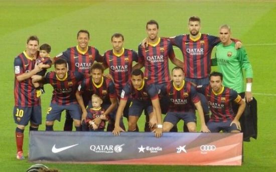 巴萨“首发13人”