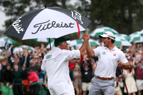 斯科特与威廉姆斯庆祝