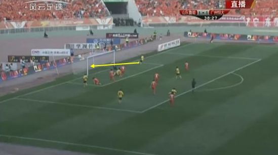 图8  　　荣昊后点推射