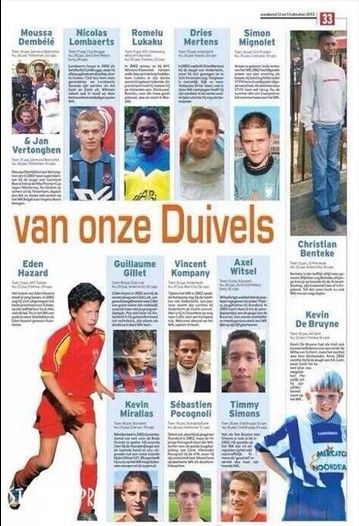 媒体刊登如今国脚们11年前的照片