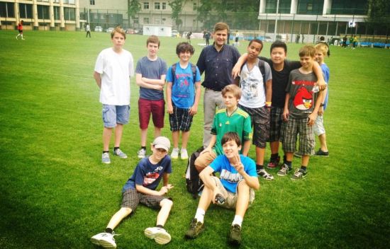 德国使馆学校体育足球项目周活动