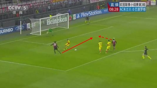 图12 卡卡横传助攻