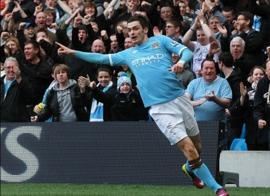 效力曼城时期约翰逊