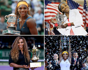 小威夺法网美网总决赛等11冠，返No.1