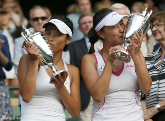 彭帅携谢淑薇夺温网总决赛女双冠军，全运再揽四金