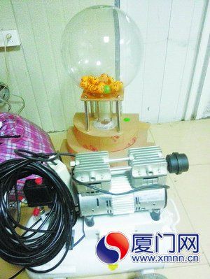 民警缴获的“高端上档次”的摇号赌博机