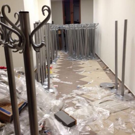 建筑材料随处可见