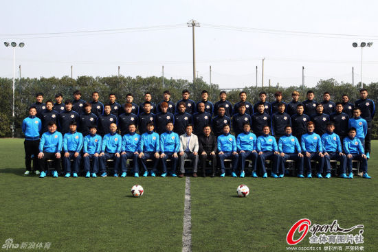 上海申鑫官方球员写真