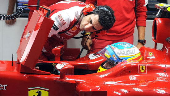 阿隆索和斯泰拉磨合了四年之后，赛车设置能够达到一个较为理想的水平。