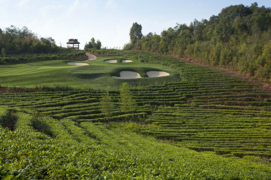 西双版纳高尔夫球会美景