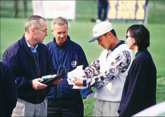浦俊生在中国公开赛