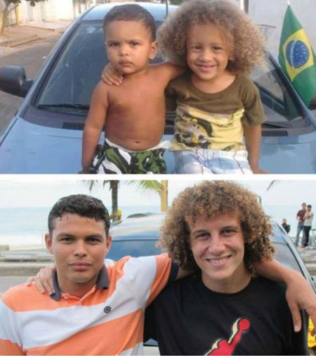 路易斯和席尔瓦与他们的萌版冒牌货