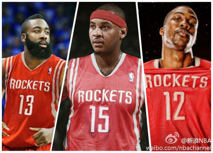 安东尼与哈登魔兽组成三巨头？