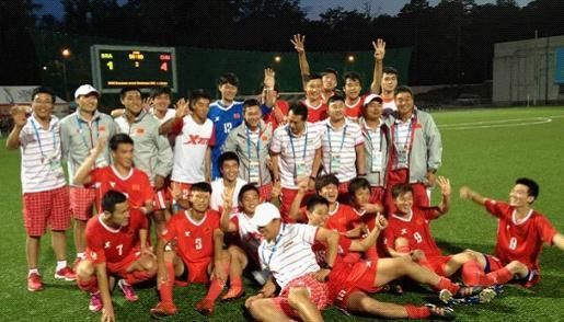 大运队曾4-1击败巴西