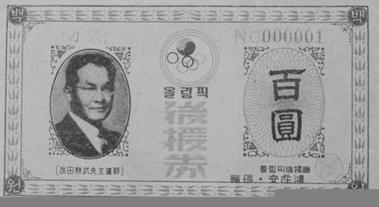 彩票前身“奥林匹克后援券”