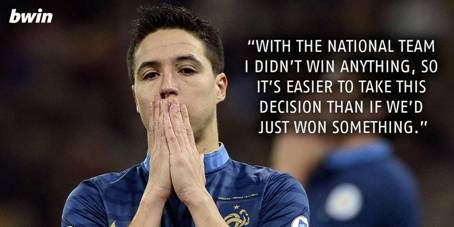 纳斯里宣布退出国家队