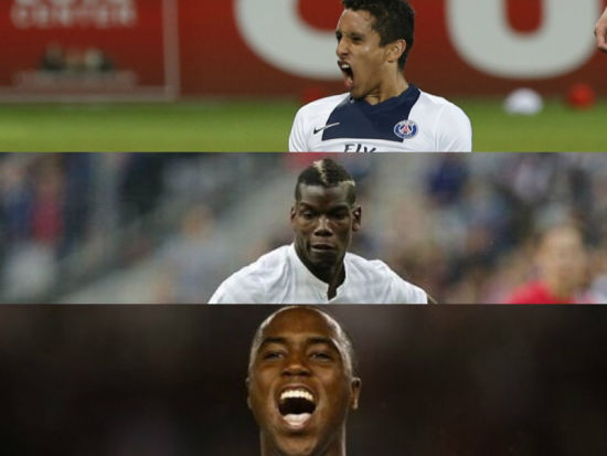 马尔基尼奥斯、博格巴以及巴兰塔