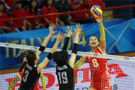 曾春蕾进攻发挥不错