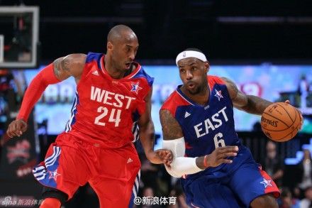 詹姆斯和科比！