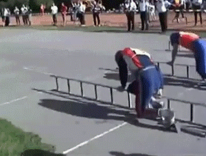 消防员运动会 你们感受一下