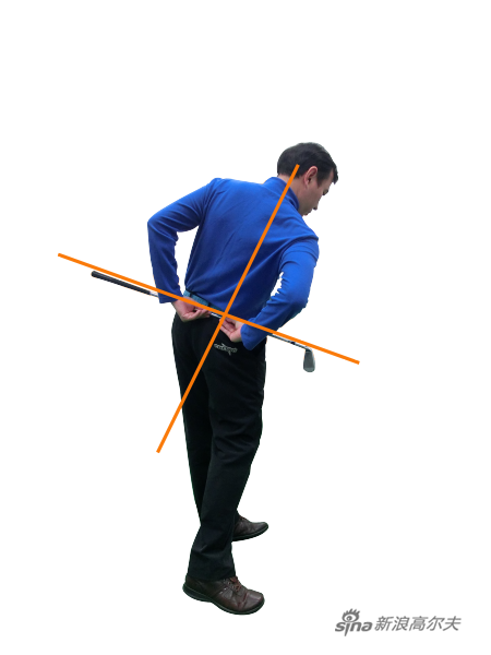 确保胯部的侧弯动作(见图6)