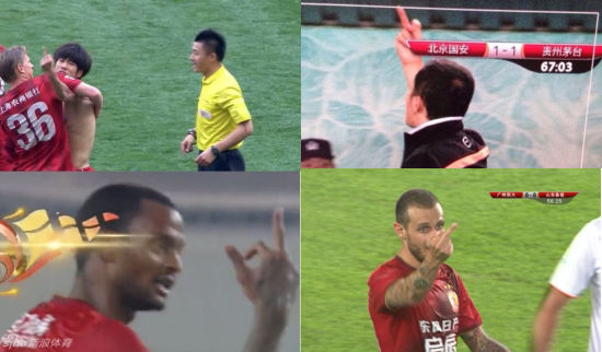 2014赛季的“中指们”