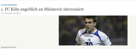 德媒曝科隆有意米西