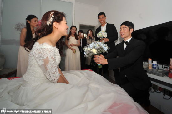 舜天球员吉翔结婚