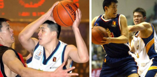 匡威和锐步这两个牌子在CBA可不多见，吉林队都穿过