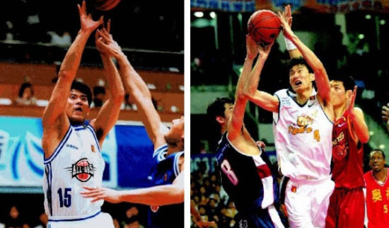 00-01赛季全明星赛阿迪赞助，广东一直是nike赞助