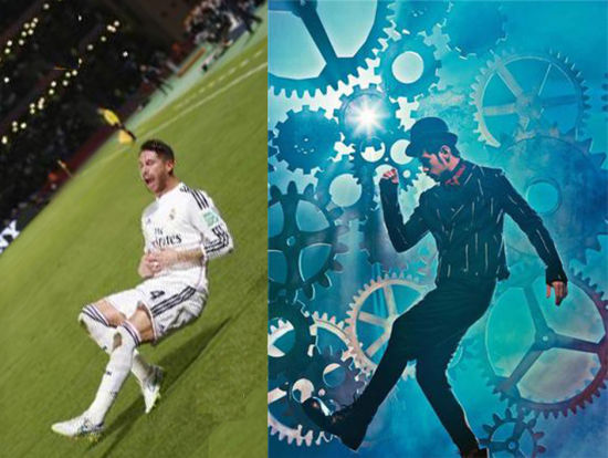 原来周董专辑封面是根据拉莫斯创作的~