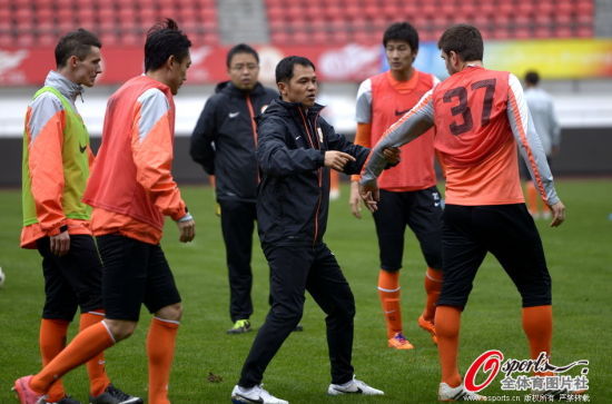 朱炯已经走上教练岗位