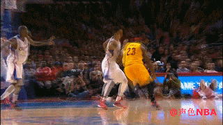 看过詹姆斯的庆祝之后，保罗迫不及待要上场