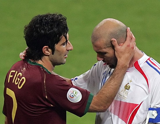 菲戈与齐达内都未能成为绝对的主宰