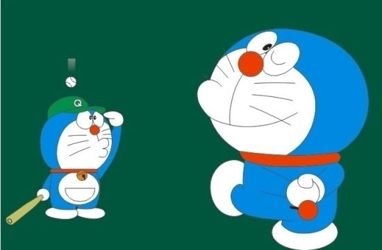 一直想问，机器猫的手怎么拿球棒？