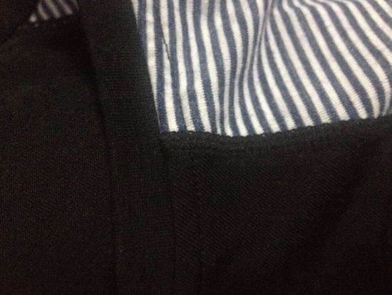 整齐的车线和做工。