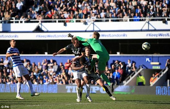 与女王公园比赛的进球