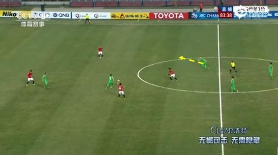 图7 于大宝抢断成功