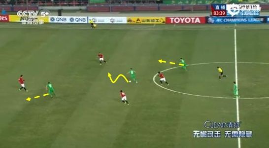 图8 于大宝发动快攻