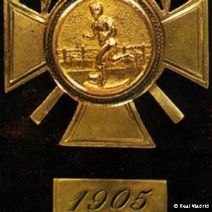 1905年第一届西班牙杯冠军的奖牌