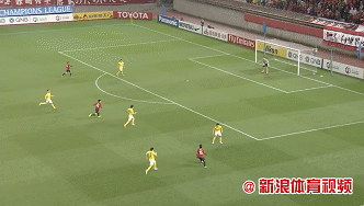 鹿岛鹿角点球破门GIF