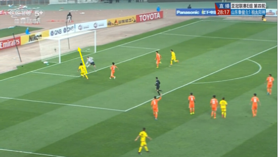 图8 工藤壮人破门瞬间