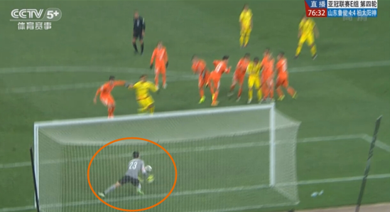 图18 王大雷脱手