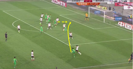 图11 宋博轩内切后传中