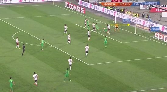 图12 于大宝头球破门